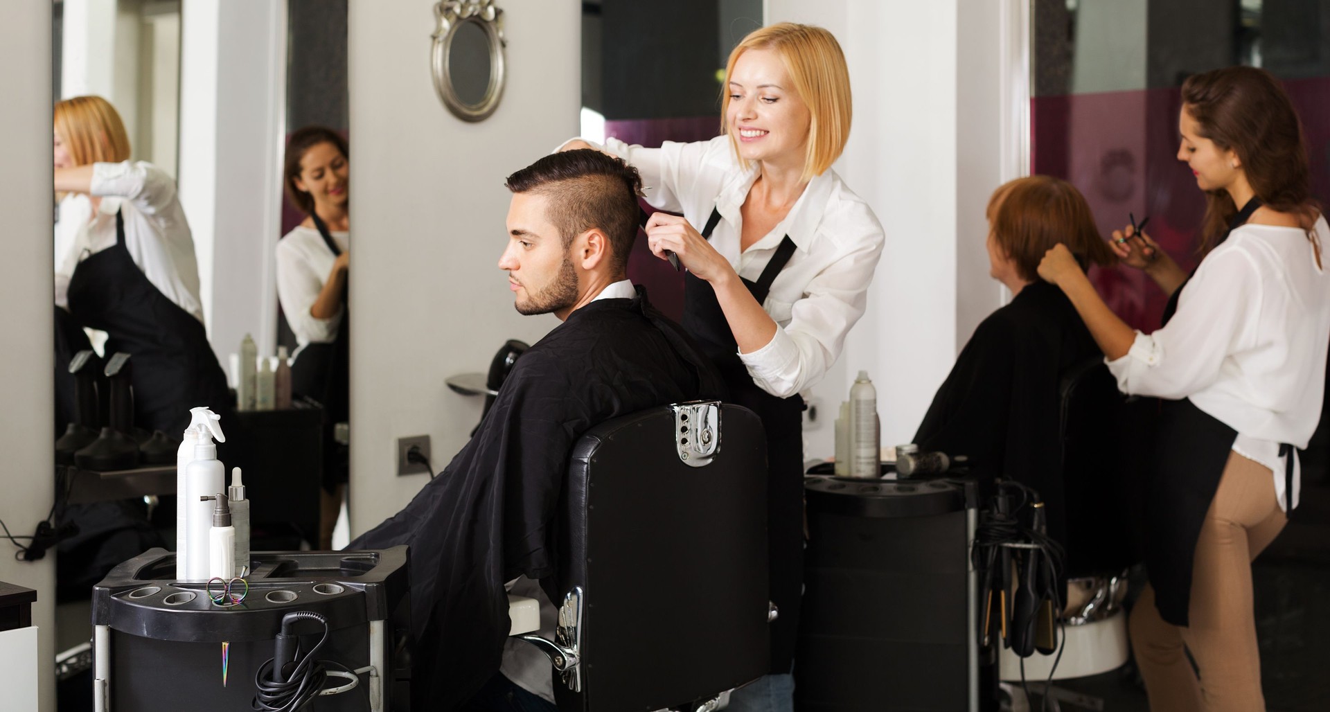 Barber makes the cut for man